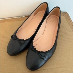 J. Crew Black Ballet Flats SZ 7.5